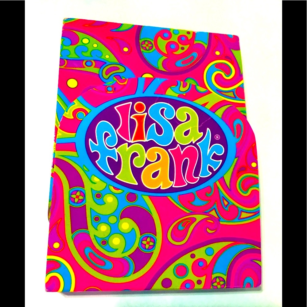 LISA FRANK PAISLEY 90’s  Design MEMO PAD